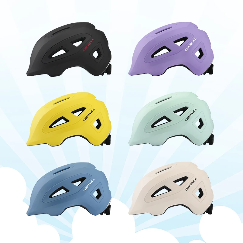 CAIRBULL Children's Bicycle Helmet with Light Rear LED Kids Cycling Helmets Safety Cap Bike Accessories XS for Balance Sport