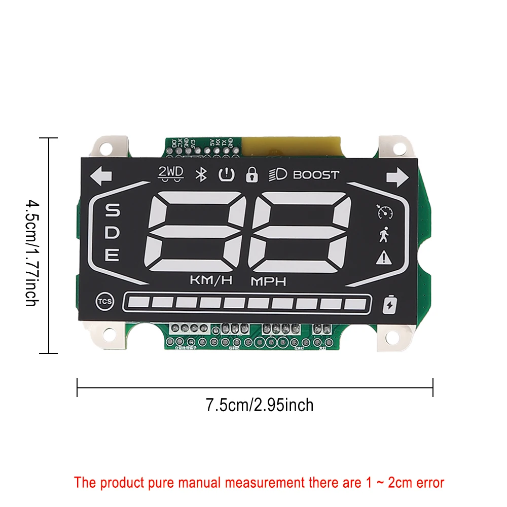 For Segway Ninebot ZT3 Pro Electric Scooter Dashboard LED Dispaly Instrument Meter Board Kickscooter Parts Accessories
