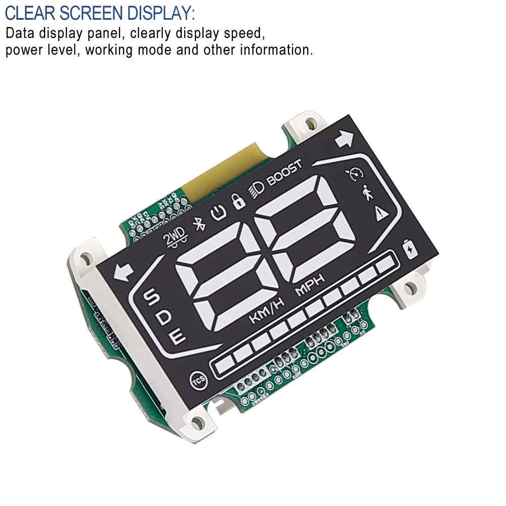 For Segway Ninebot ZT3 Pro Electric Scooter Dashboard LED Dispaly Instrument Meter Board Kickscooter Parts Accessories