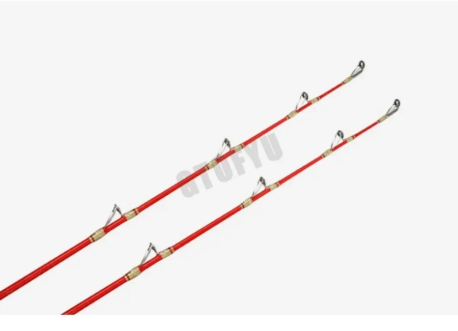 1.65M 1.80M 1.98M Casting Spining Fishing Rod 50kg Straight Butt Deep Sea Superhard Throwing shot Rod Ocean Boat Trolling Rod