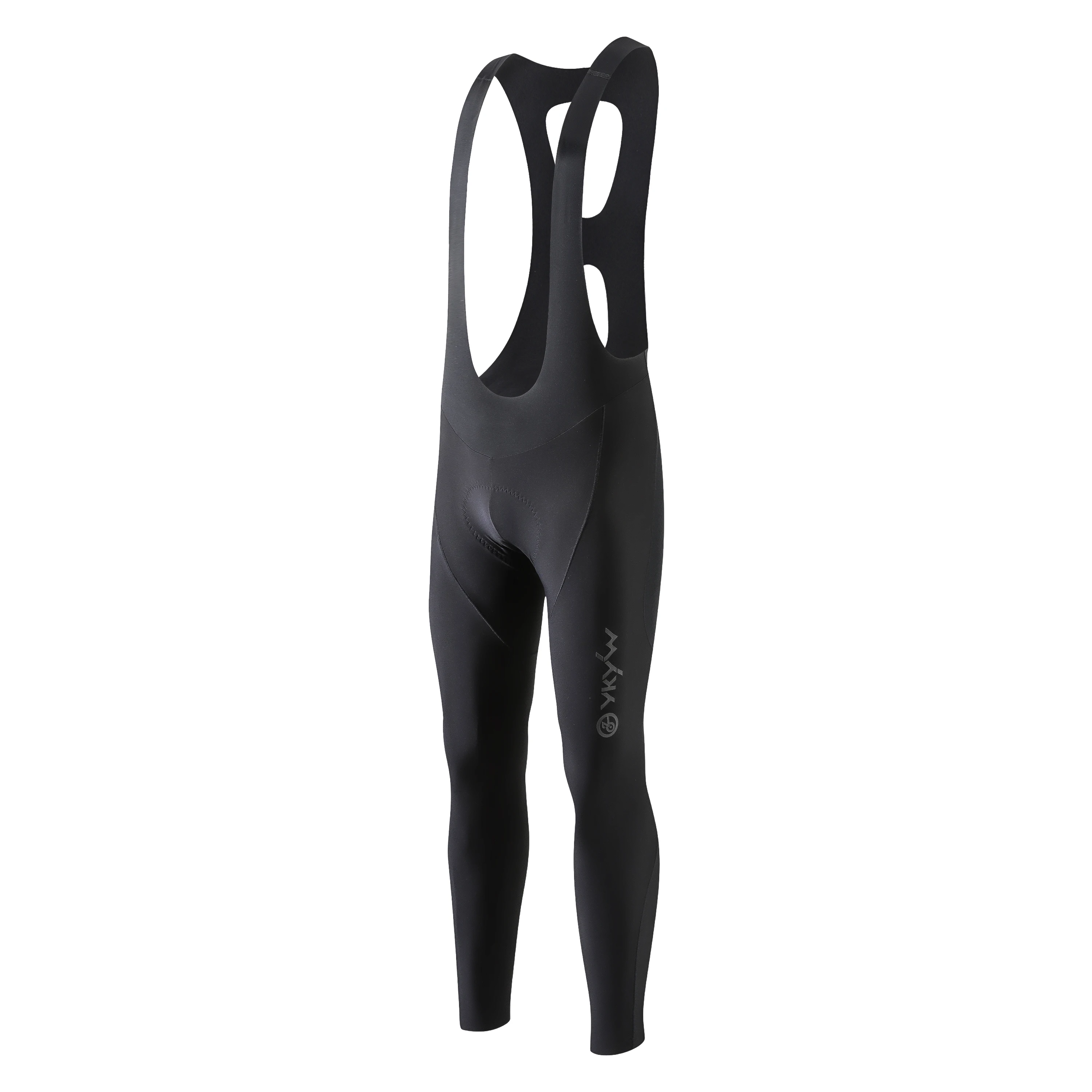 YKYWBIKE Men Cycling Bib Tight Italy Interface Padding 7 Hours Riding Road Bike Bibs Pants Seamless Bicycle Long Bib Spring