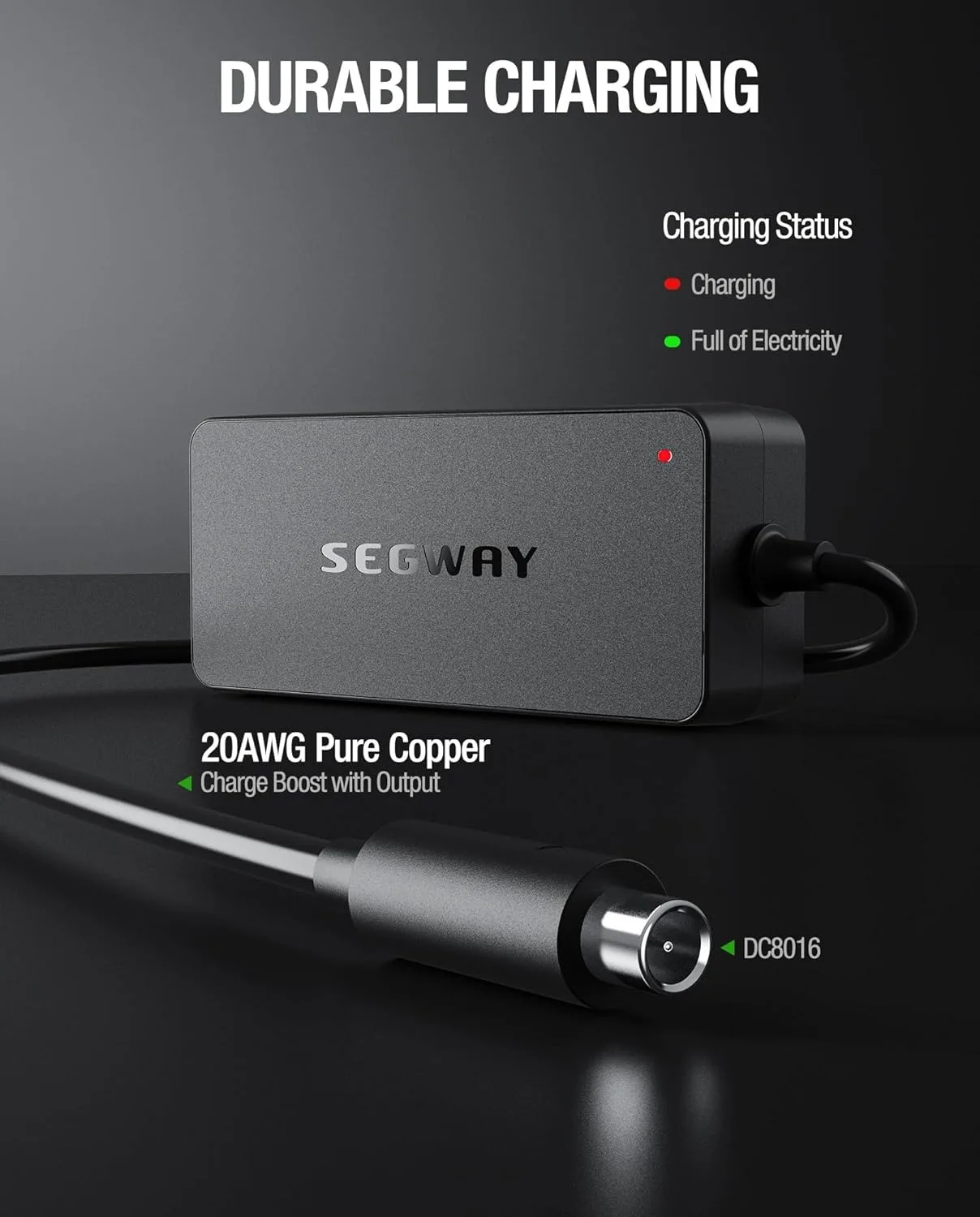 Original Segway Charger 42V 1.7A For Ninebot Max G2 G30L G30LP G30P F40 F30 F20 For Xiaomi M365/Pro Electric Scooter Parts