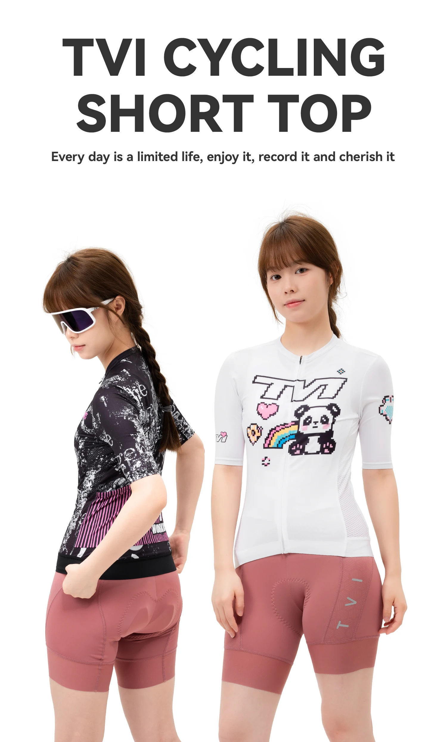 ROCKBROS Cycling Jersey Women Summer Lightweight Breathable Bicycle Clothes High Quality MTB Road Short Sleeve Cycling Shirt