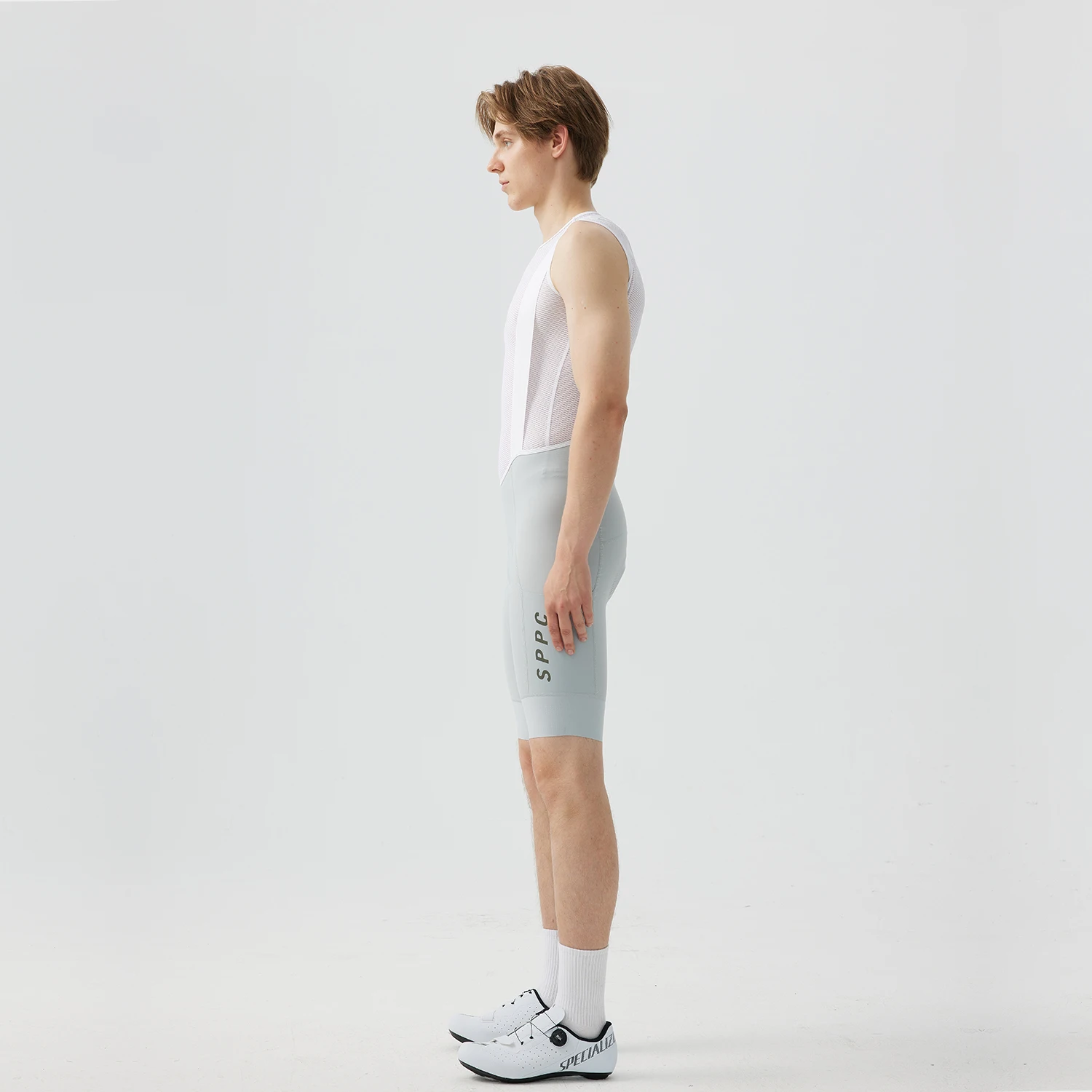 SPEXCEL SPPC 2025 All NEW Men's RACE Cargo Bib Shorts Lightweight Quick Dry and Breathable Fabric with Elastic Interface Pad