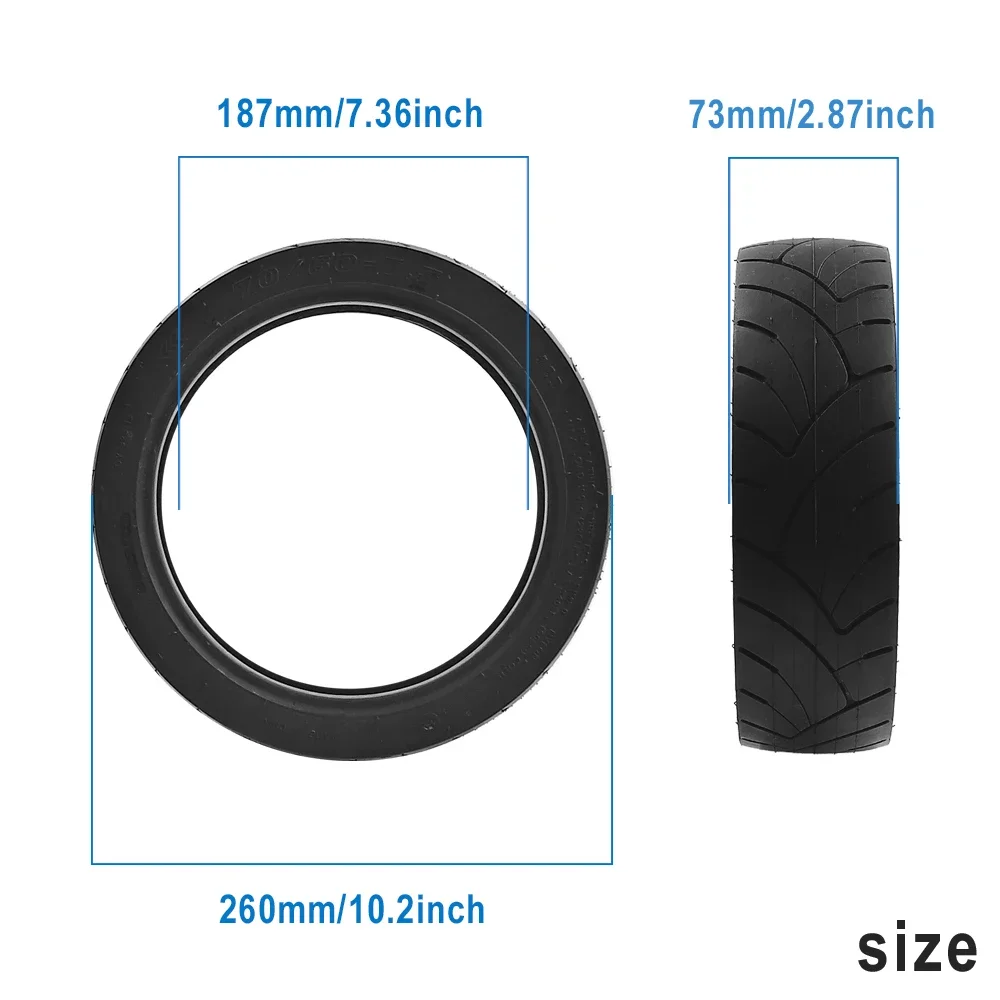 70/60-7.5 Tubeless Tire for Segway Ninebot MAX G3 Electric Scooter 11-inch Vacuum Tire Wheel Parts Accessories