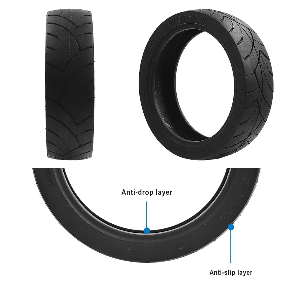 70/60-7.5 Tubeless Tire for Segway Ninebot MAX G3 Electric Scooter 11-inch Vacuum Tire Wheel Parts Accessories