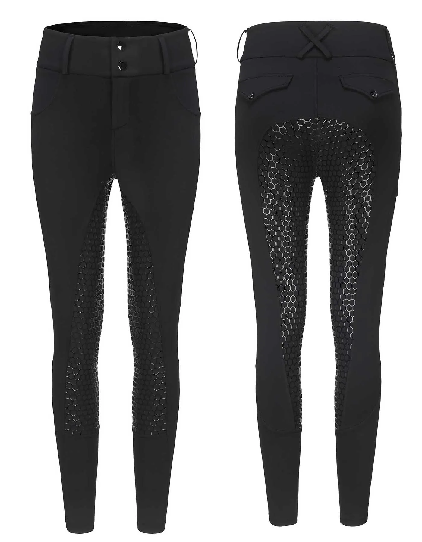 Professional Horse Riding Pants Silicone Anti-Slip Quick-Dry Tight-Fitting Cycling Sports Pants for Equestrian Exams