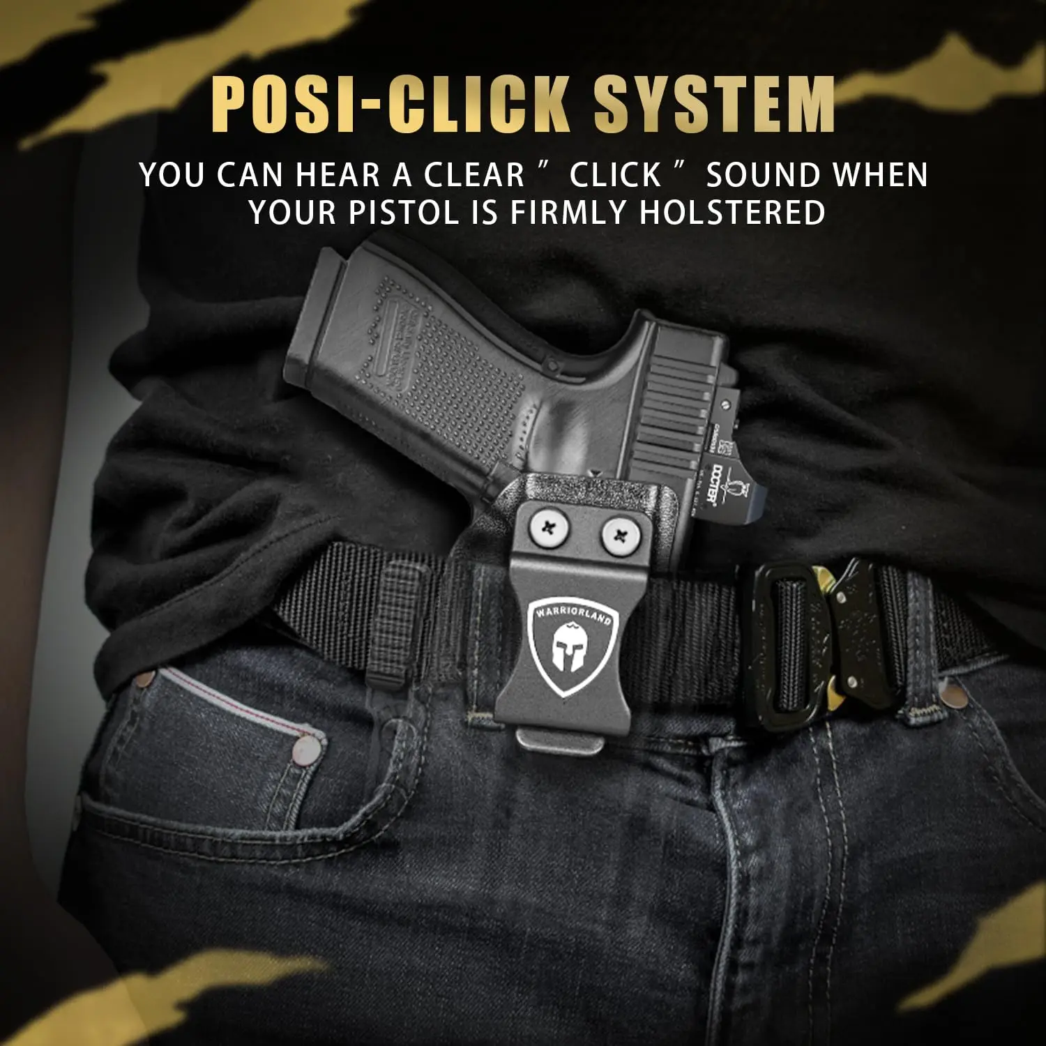 Only For Taurus G3,IWB Kydex Holster with Claw,Click Sound,Fast Draw Outdool Tactical Pistol Cases Right Gun Bags,Claw 4