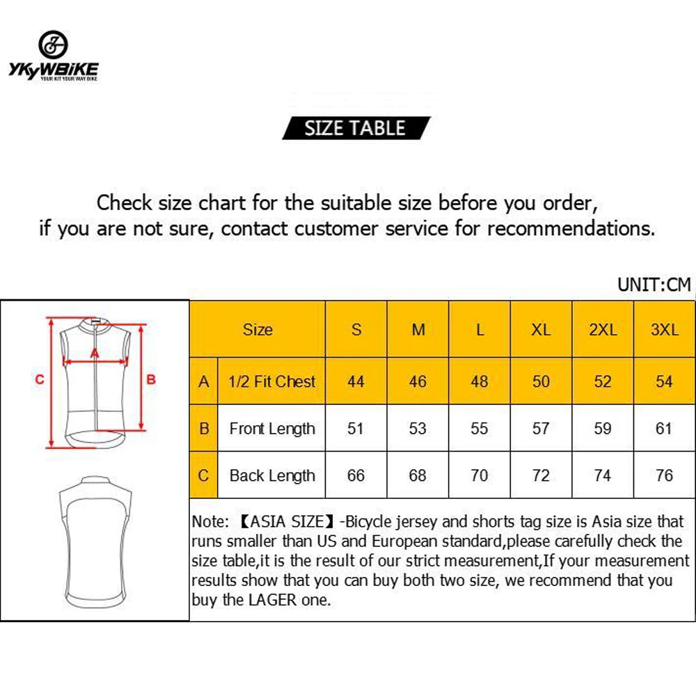 YKYWBIKE Man MTB Sleeveless Cycling Vests Sports Breathable Road Bike Clothing Cycling Gilets Vest Summer Bicycle Vest