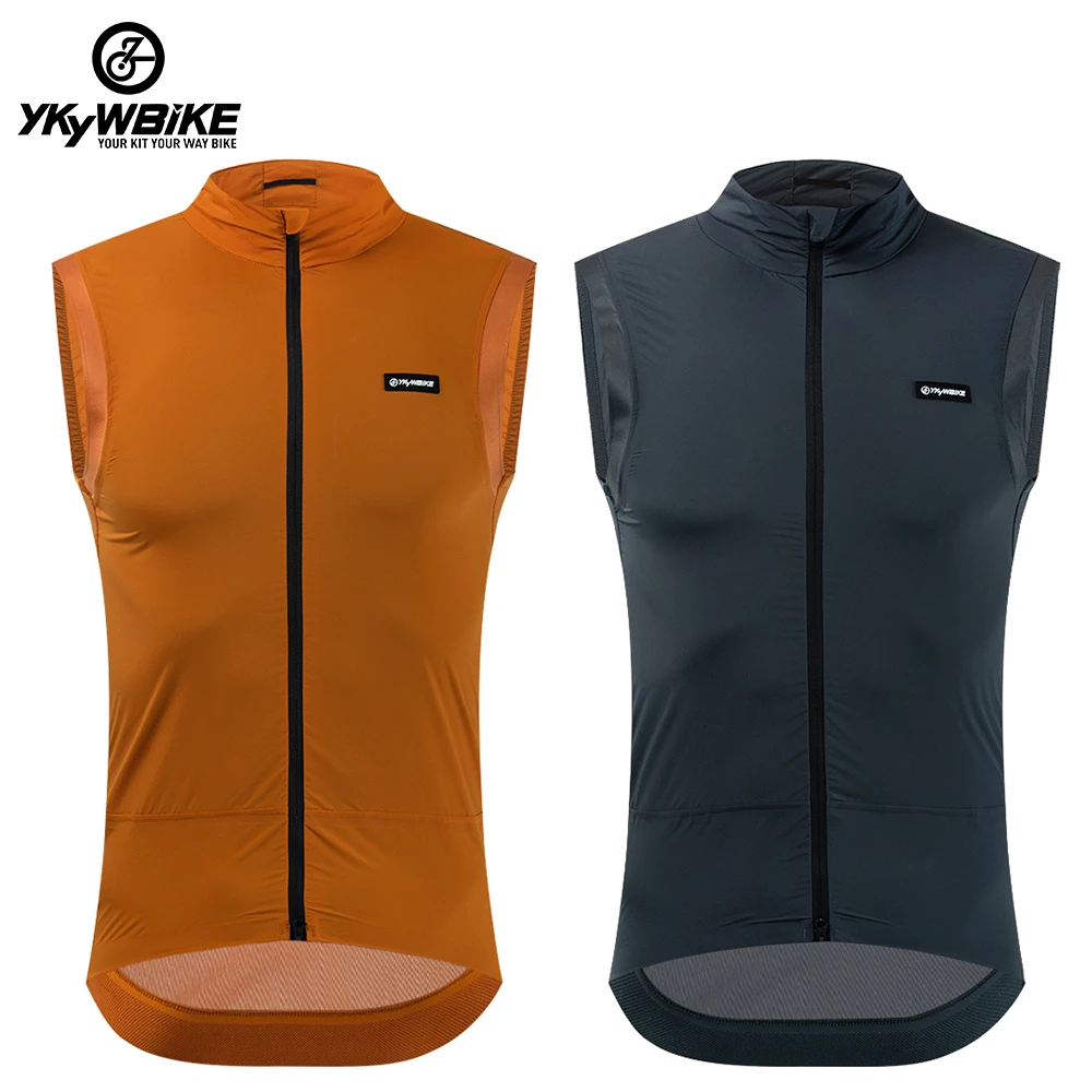 YKYWBIKE Man MTB Sleeveless Cycling Vests Sports Breathable Road Bike Clothing Cycling Gilets Vest Summer Bicycle Vest