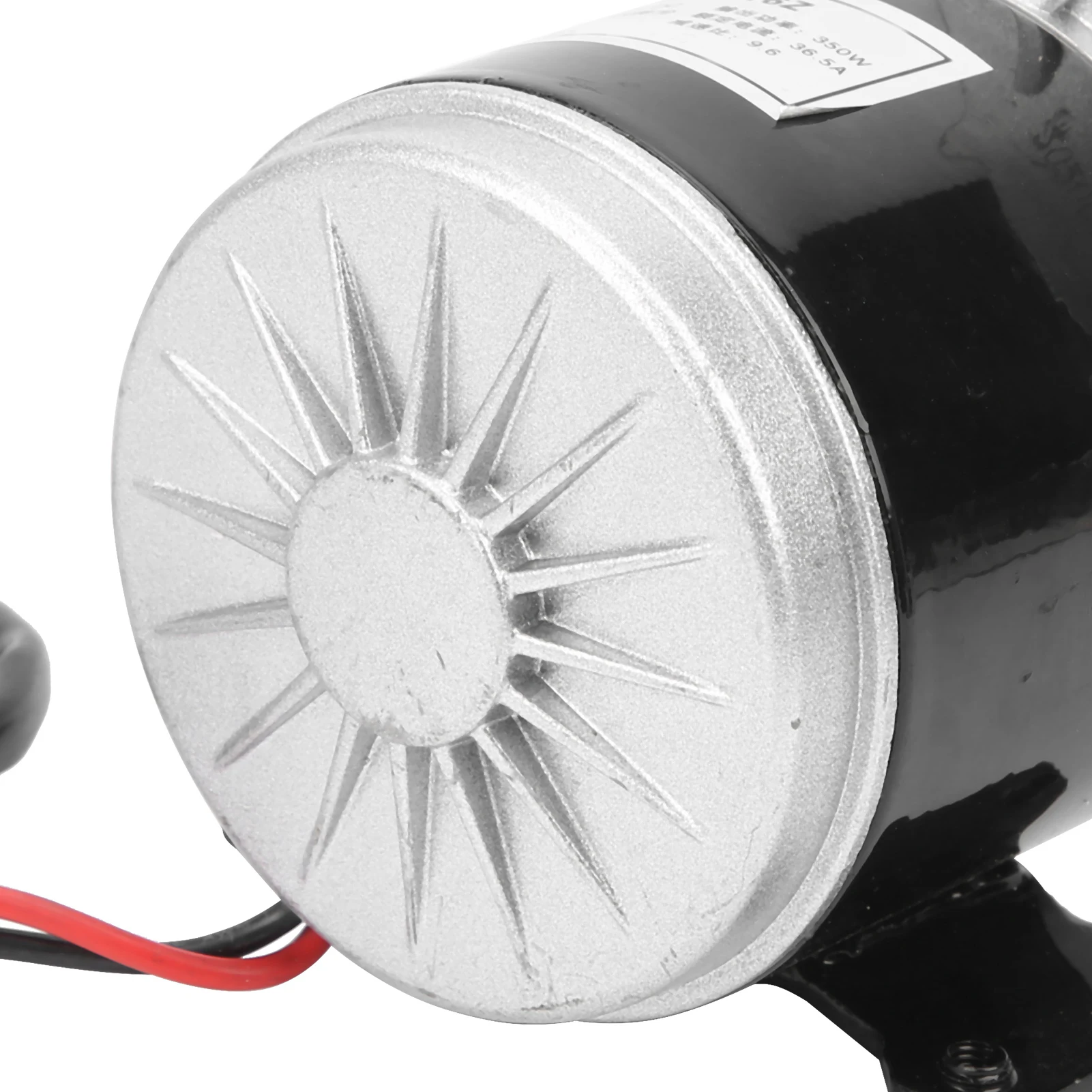 MY1016Z 12V 350W DC 9T Gear Reduction Electric Motor for Electric Scooter Bicycle Kit