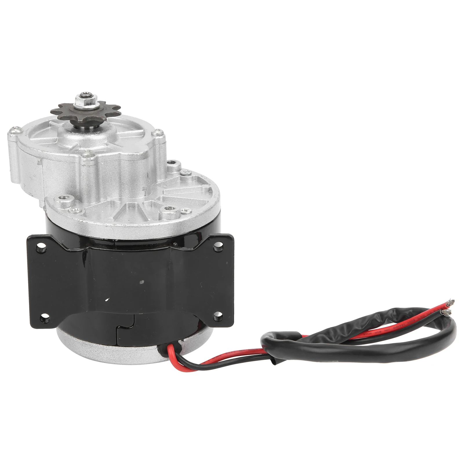 MY1016Z 12V 350W DC 9T Gear Reduction Electric Motor for Electric Scooter Bicycle Kit
