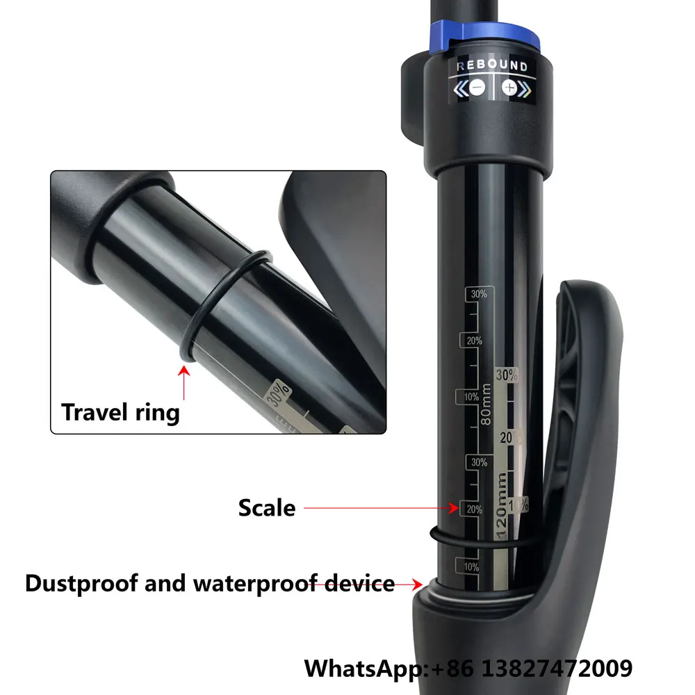 MAGICBROS Electric Bike Fork Air Suspension 20 26inch 4.0 Fork Snow Bike E-bike 9*135MM Damping Adjustment Fat Bike Air Fork