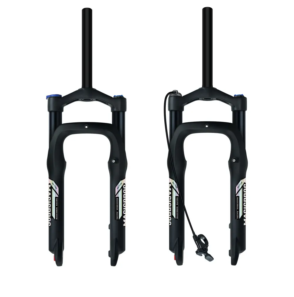 MAGICBROS Electric Bike Fork Air Suspension 20 26inch 4.0 Fork Snow Bike E-bike 9*135MM Damping Adjustment Fat Bike Air Fork