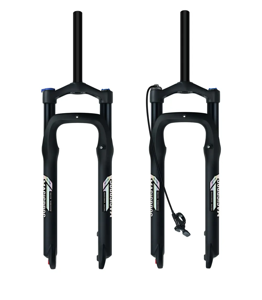 MAGICBROS Electric Bike Fork Air Suspension 20 26inch 4.0 Fork Snow Bike E-bike 9*135MM Damping Adjustment Fat Bike Air Fork