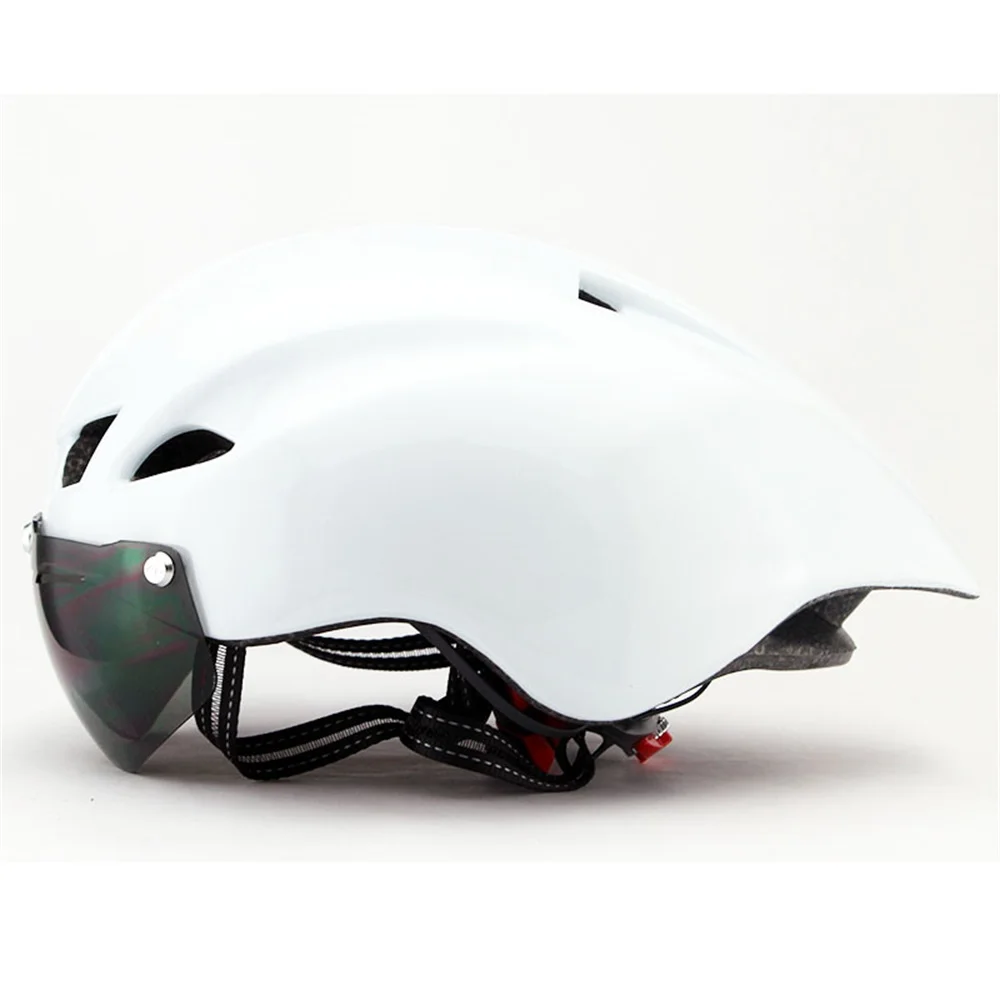 Brand New YUMAJ WINGER II Aero Road Bicycle Helmet for Riding with Magnetic Goggles TT Racing Bicycle Sports Safety Helmet YM-16