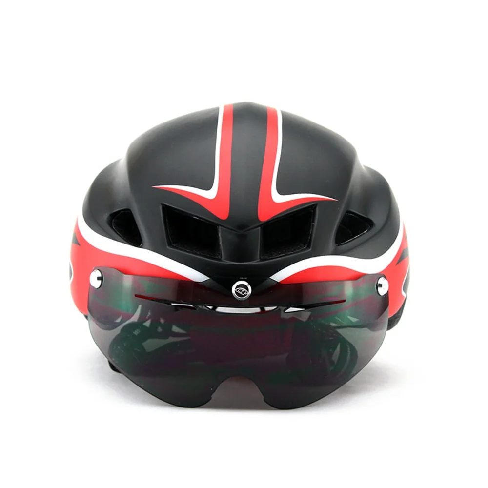 Brand New YUMAJ WINGER II Aero Road Bicycle Helmet for Riding with Magnetic Goggles TT Racing Bicycle Sports Safety Helmet YM-16