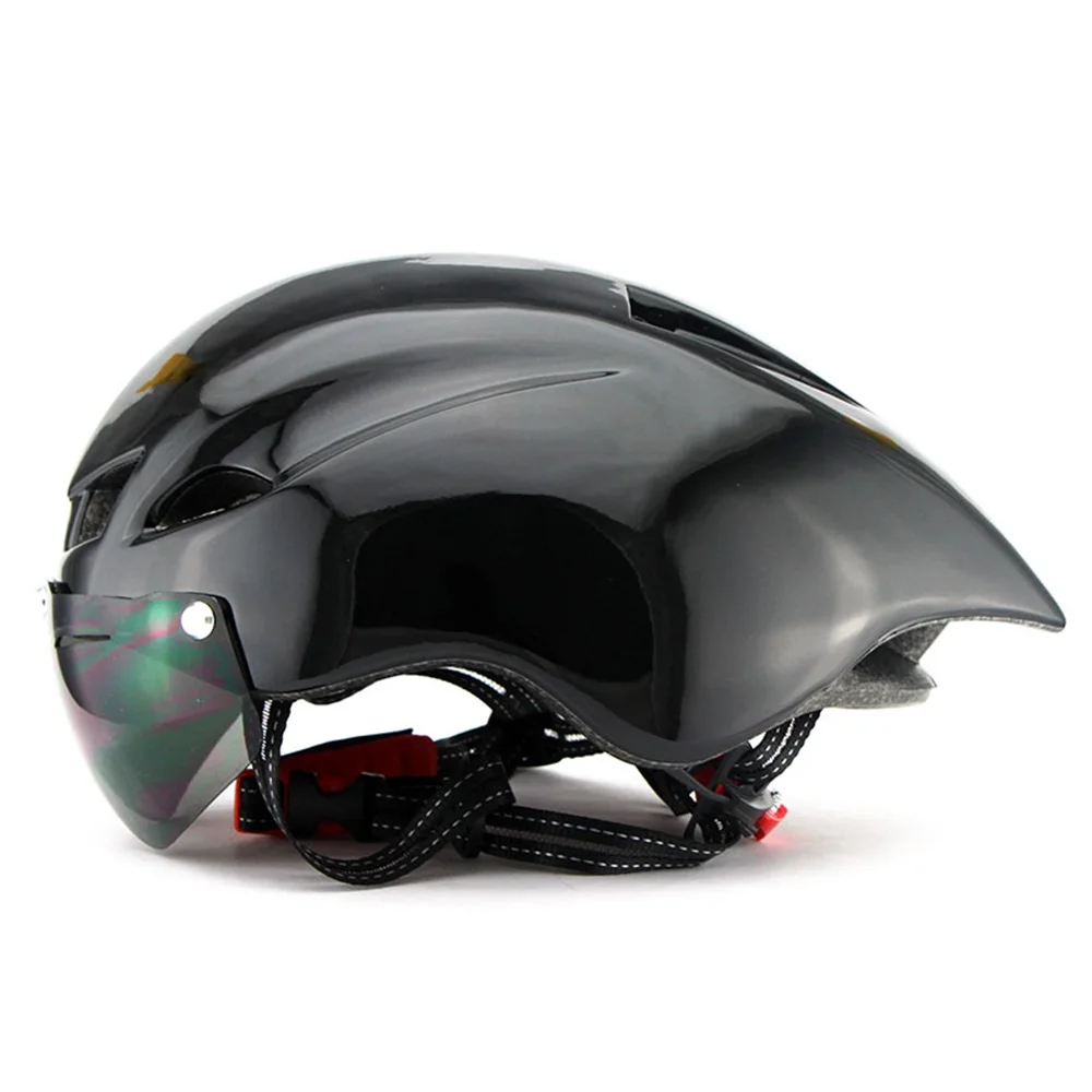 Brand New YUMAJ WINGER II Aero Road Bicycle Helmet for Riding with Magnetic Goggles TT Racing Bicycle Sports Safety Helmet YM-16