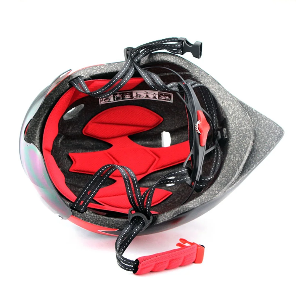 Brand New YUMAJ WINGER II Aero Road Bicycle Helmet for Riding with Magnetic Goggles TT Racing Bicycle Sports Safety Helmet YM-16