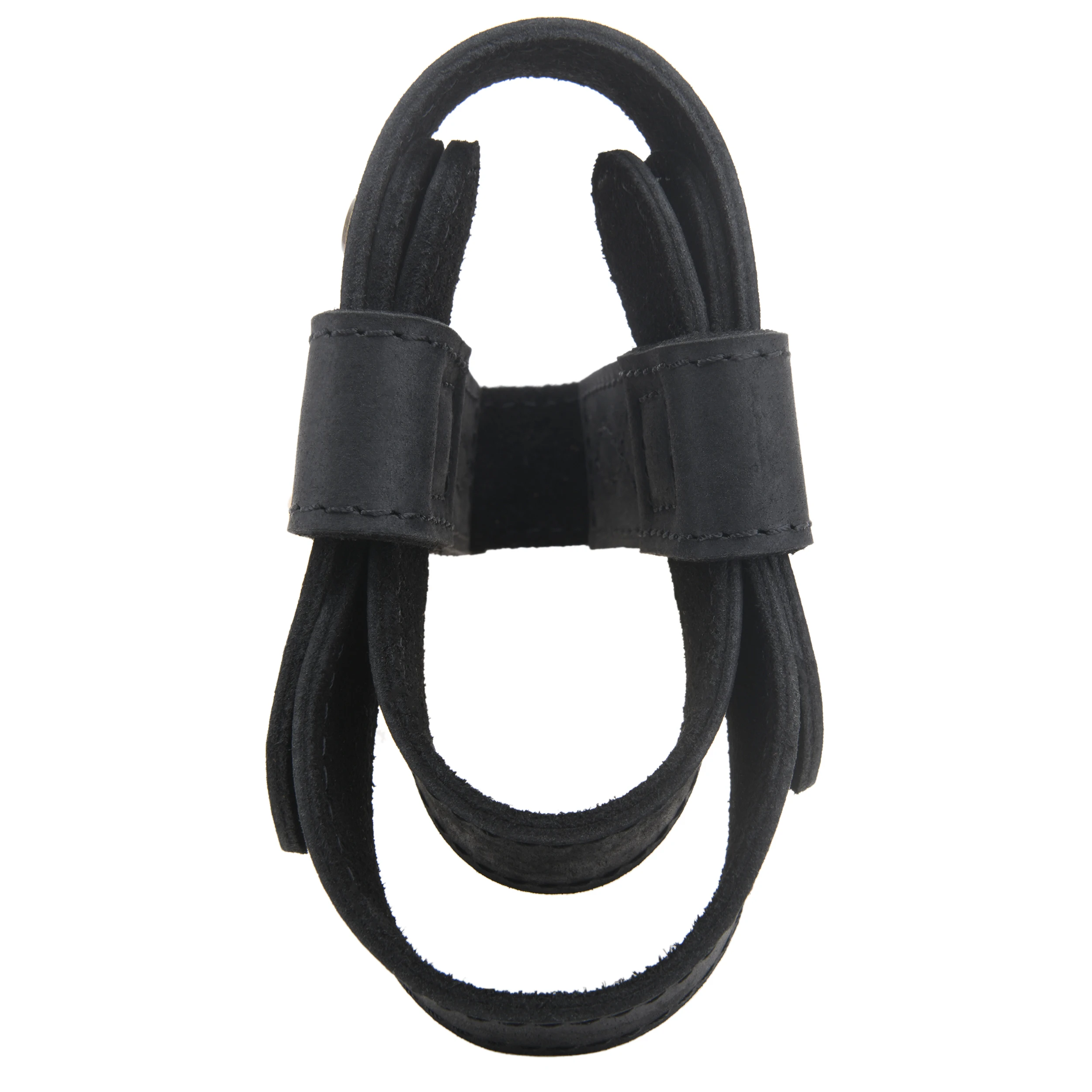Upgraded Cowhide Leather Shotgun/Rifle No-Drill Harnessed Buttstock Holder Sling Mount