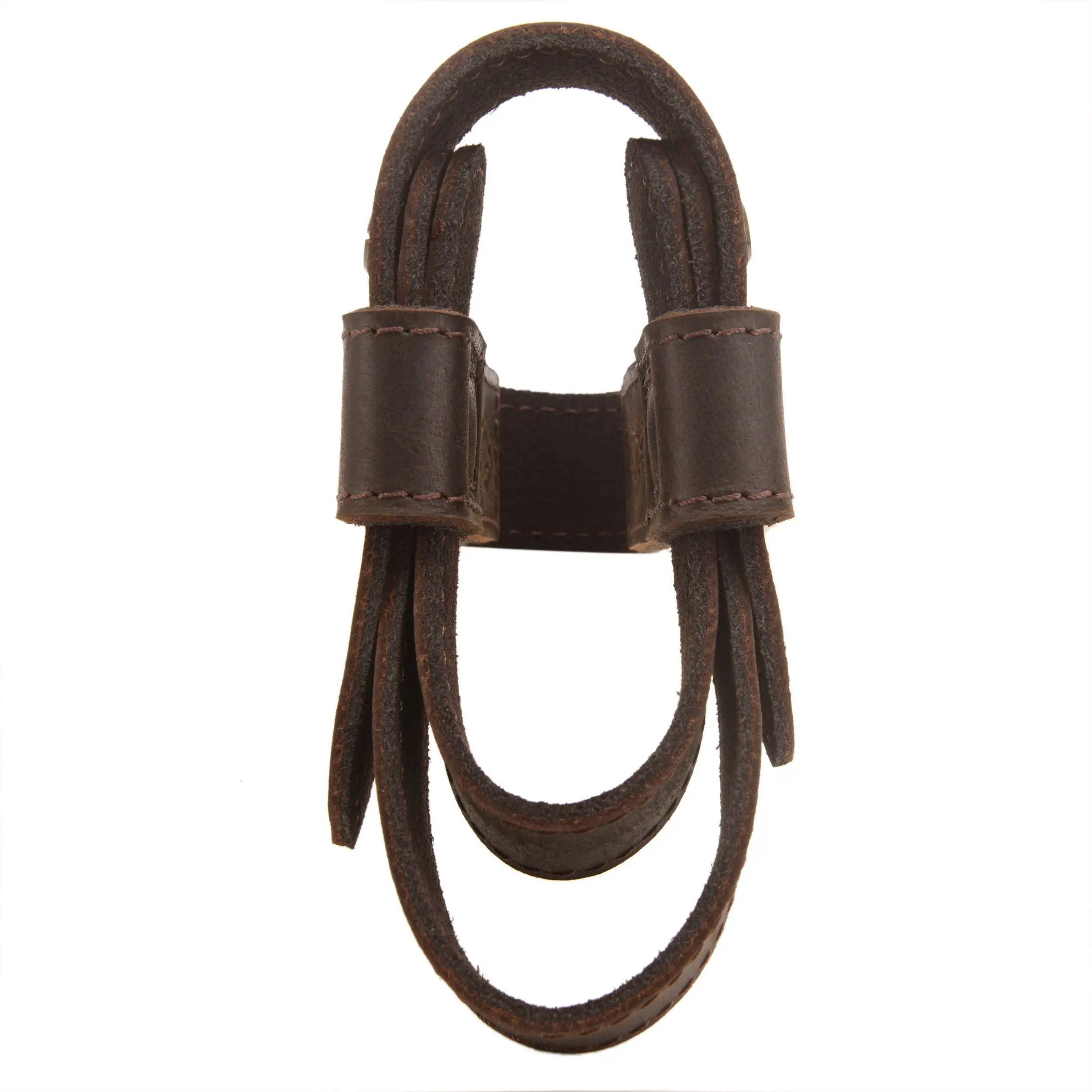 Upgraded Cowhide Leather Shotgun/Rifle No-Drill Harnessed Buttstock Holder Sling Mount