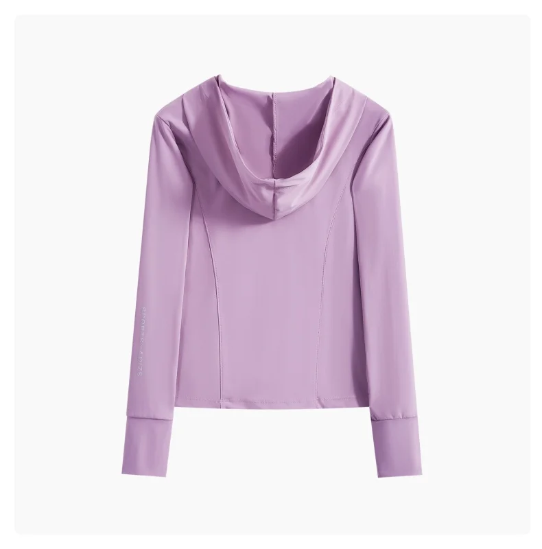 DRUR Autumn Winter Yoga Top Women Hooded Workout Jacket Zip Up Athletic Running Shirts with Pockets Sportswear Christmas Gifts