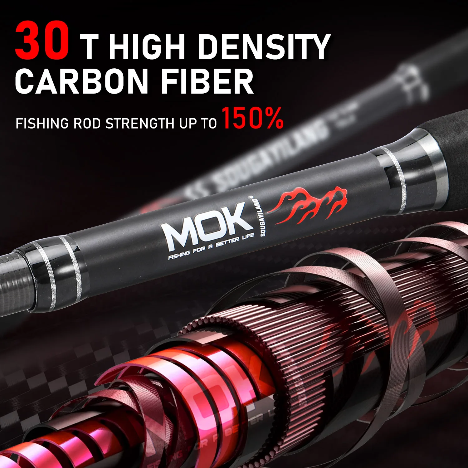 Sougayilang 30T High Carbon Carp Fishing Rod 36 42 Meters EVA Non Slip Grip Telescopic Rod Hard Power Long Casting Fishing Rod