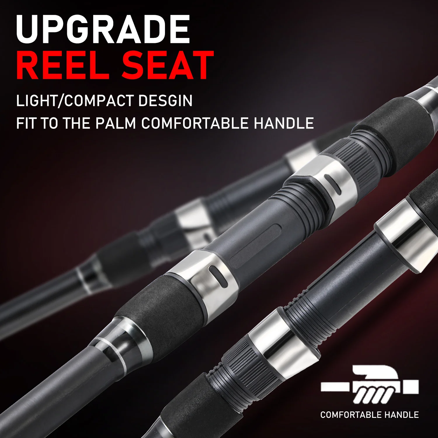 Sougayilang 30T High Carbon Carp Fishing Rod 36 42 Meters EVA Non Slip Grip Telescopic Rod Hard Power Long Casting Fishing Rod