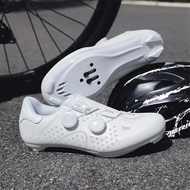 Road Cycling Shoes male Breathable Summer Self-Locking Cleat Non-slip Mountain Bicycle Shoe Men's spd racing Sneaker Lightweight