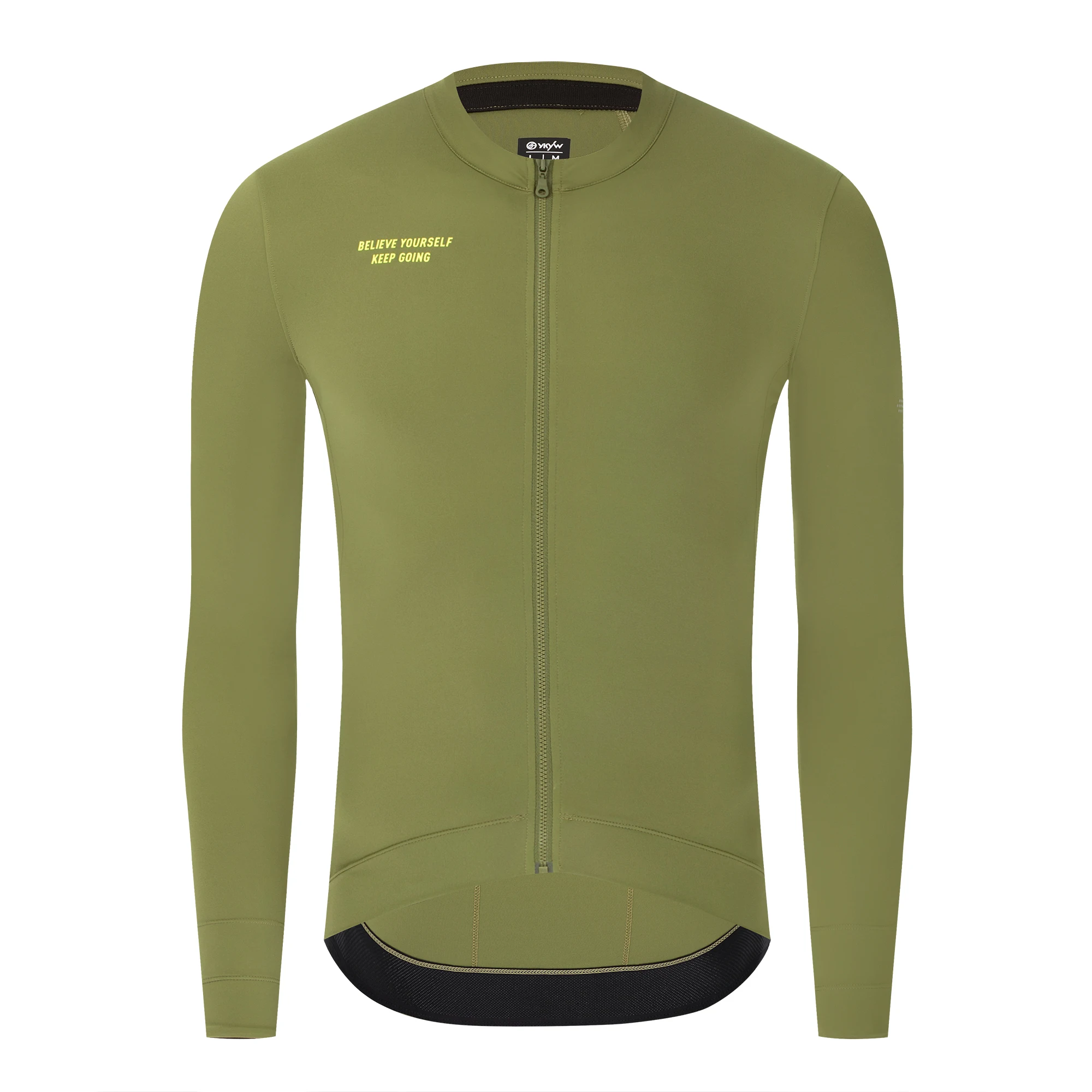 YKYWBIKE 2026 Men Cycling Jersey 15-25°C Long Sleeve Pro Team Bicycle Shirt Breathable Road Bike Clothing MTB Road Bike Jersey