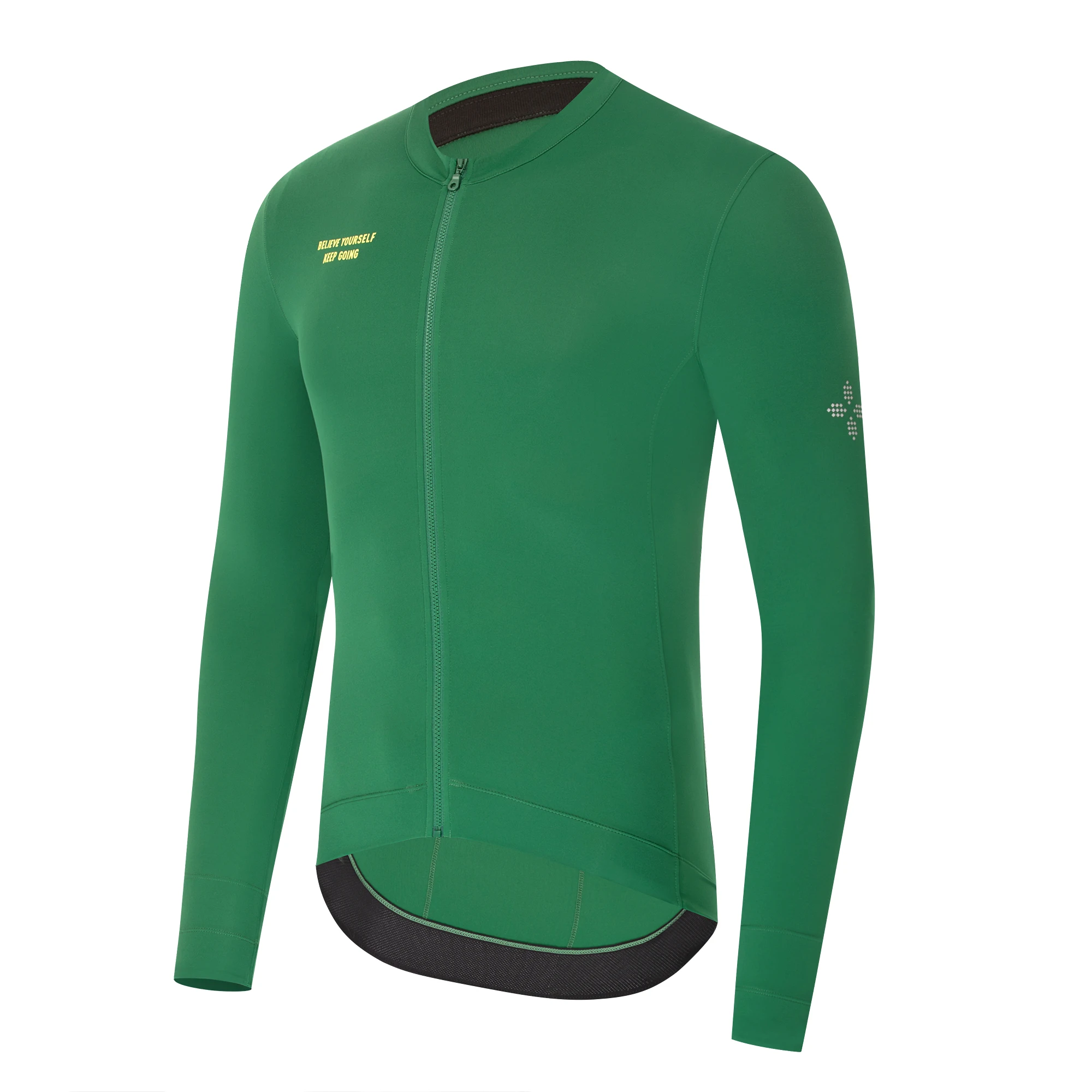 YKYWBIKE 2026 Men Cycling Jersey 15-25°C Long Sleeve Pro Team Bicycle Shirt Breathable Road Bike Clothing MTB Road Bike Jersey