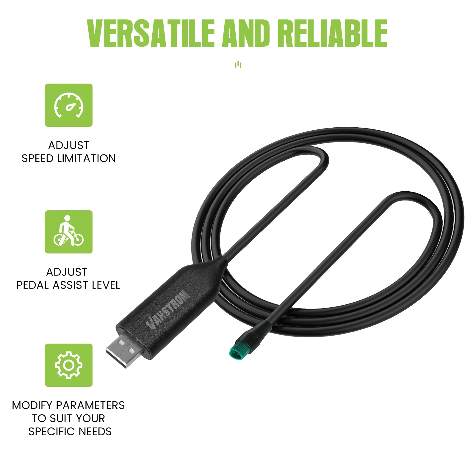 BAFANG CAN-bus USB Programming Cable for Bafang BBS01 BBS02 BBS03 BBSHD Mid Drive Center Electric Bike Motor Programmed Cable