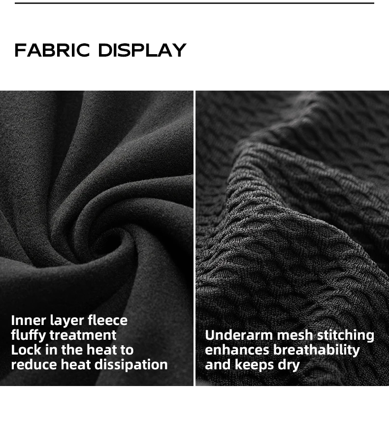 ROCKBROS Autumn Winter Cycling Jersey Warm Fleece Thermal Pullover Shirt Outdoor Sports Undershirt Men Women Cycling Clothing