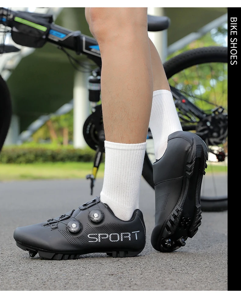 Breathable Cycling Shoes MTB Bike Shoes Men Racing Contest Self-Locking Speed Bicycle Sneakers Women Cleat Road Cycling Footwear