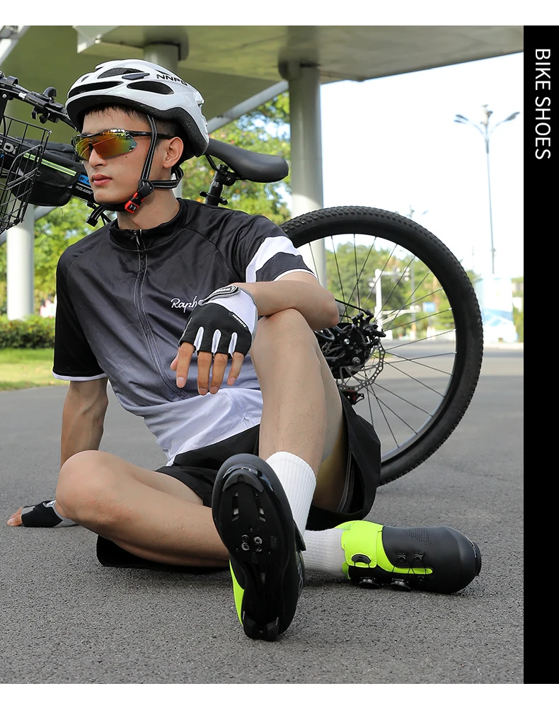 Breathable Cycling Shoes MTB Bike Shoes Men Racing Contest Self-Locking Speed Bicycle Sneakers Women Cleat Road Cycling Footwear