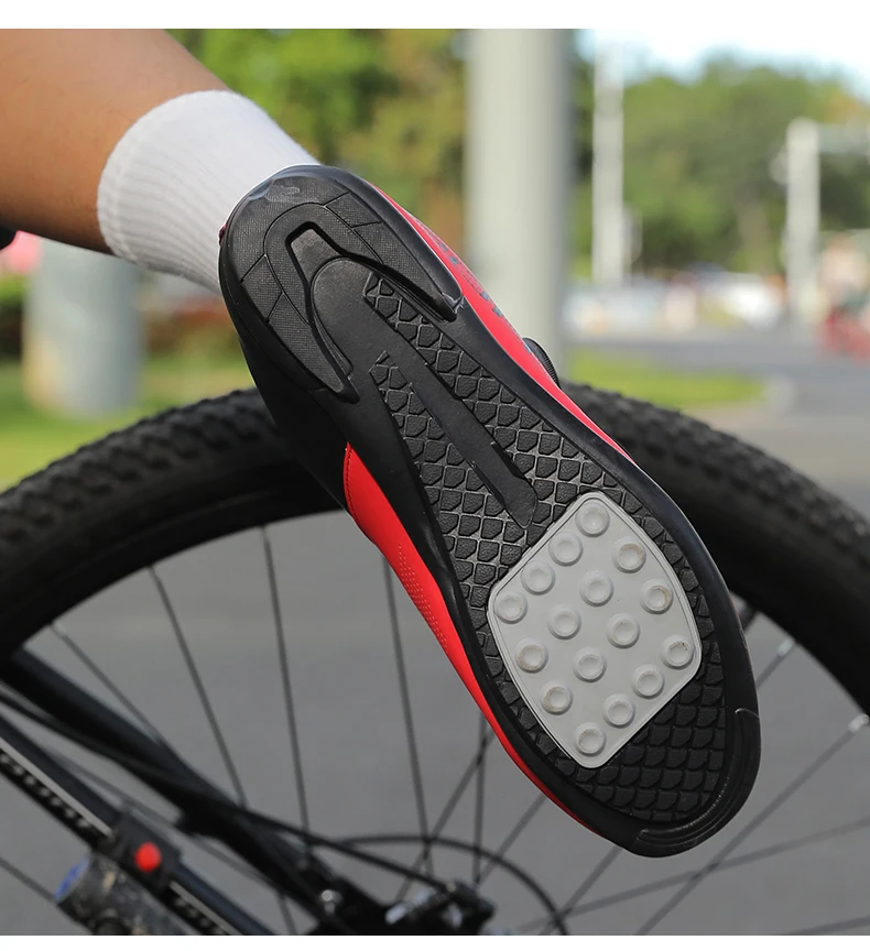 Breathable Cycling Shoes MTB Bike Shoes Men Racing Contest Self-Locking Speed Bicycle Sneakers Women Cleat Road Cycling Footwear