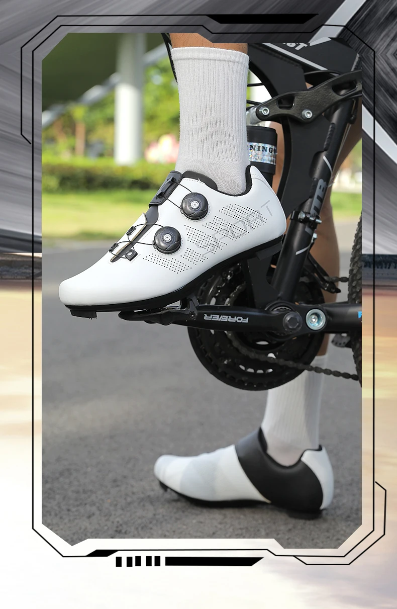 Breathable Cycling Shoes MTB Bike Shoes Men Racing Contest Self-Locking Speed Bicycle Sneakers Women Cleat Road Cycling Footwear