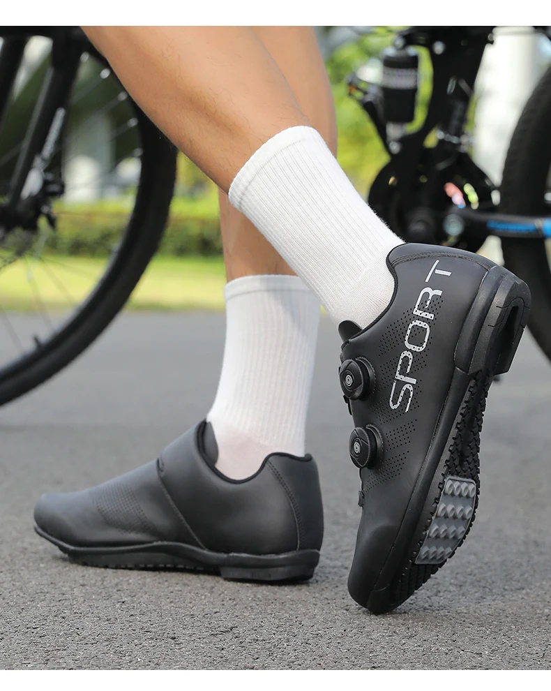 Breathable Cycling Shoes MTB Bike Shoes Men Racing Contest Self-Locking Speed Bicycle Sneakers Women Cleat Road Cycling Footwear