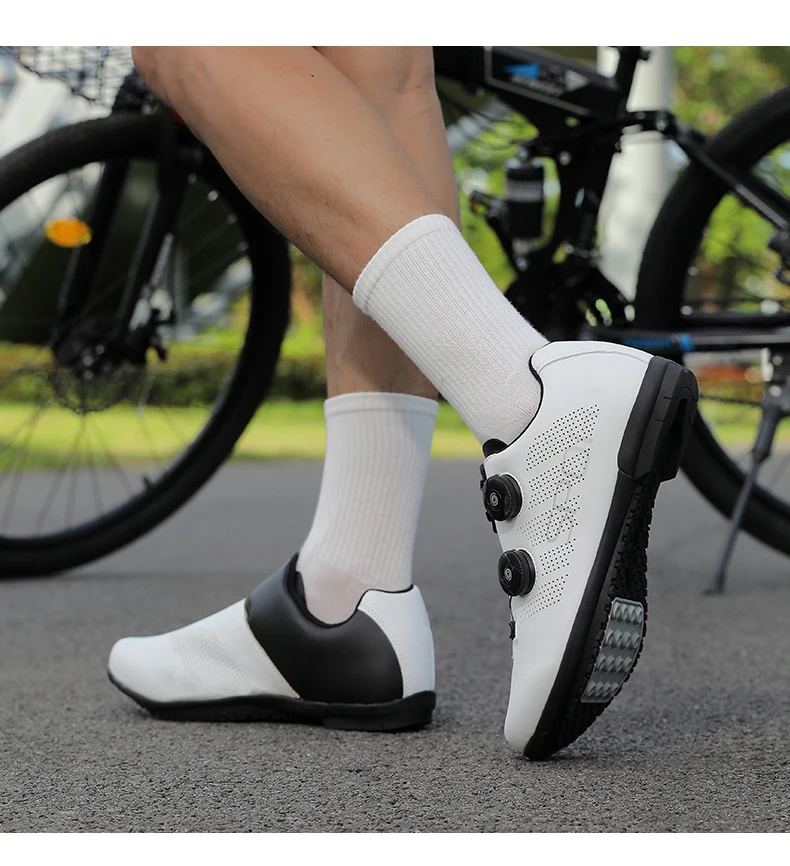 Breathable Cycling Shoes MTB Bike Shoes Men Racing Contest Self-Locking Speed Bicycle Sneakers Women Cleat Road Cycling Footwear