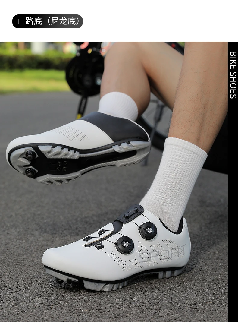Breathable Cycling Shoes MTB Bike Shoes Men Racing Contest Self-Locking Speed Bicycle Sneakers Women Cleat Road Cycling Footwear