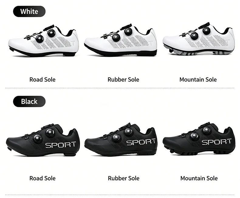 Breathable Cycling Shoes MTB Bike Shoes Men Racing Contest Self-Locking Speed Bicycle Sneakers Women Cleat Road Cycling Footwear