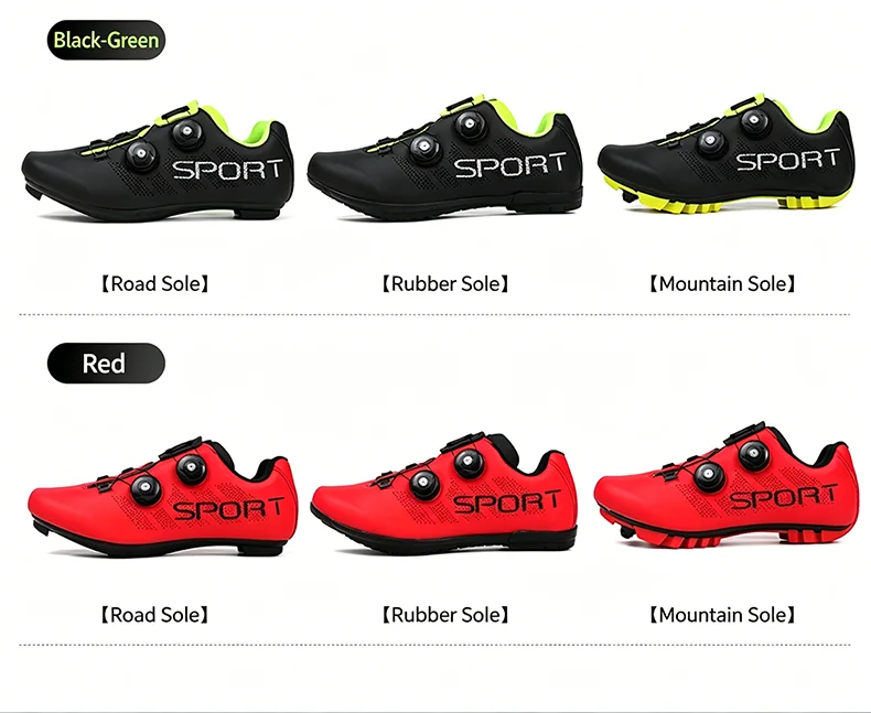Breathable Cycling Shoes MTB Bike Shoes Men Racing Contest Self-Locking Speed Bicycle Sneakers Women Cleat Road Cycling Footwear