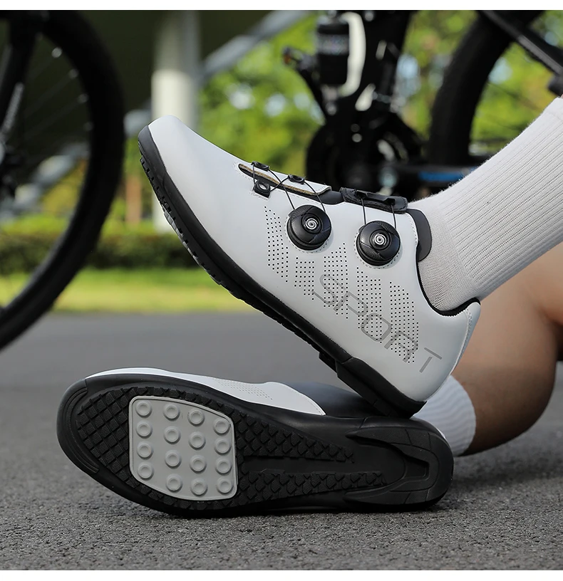 Breathable Cycling Shoes MTB Bike Shoes Men Racing Contest Self-Locking Speed Bicycle Sneakers Women Cleat Road Cycling Footwear
