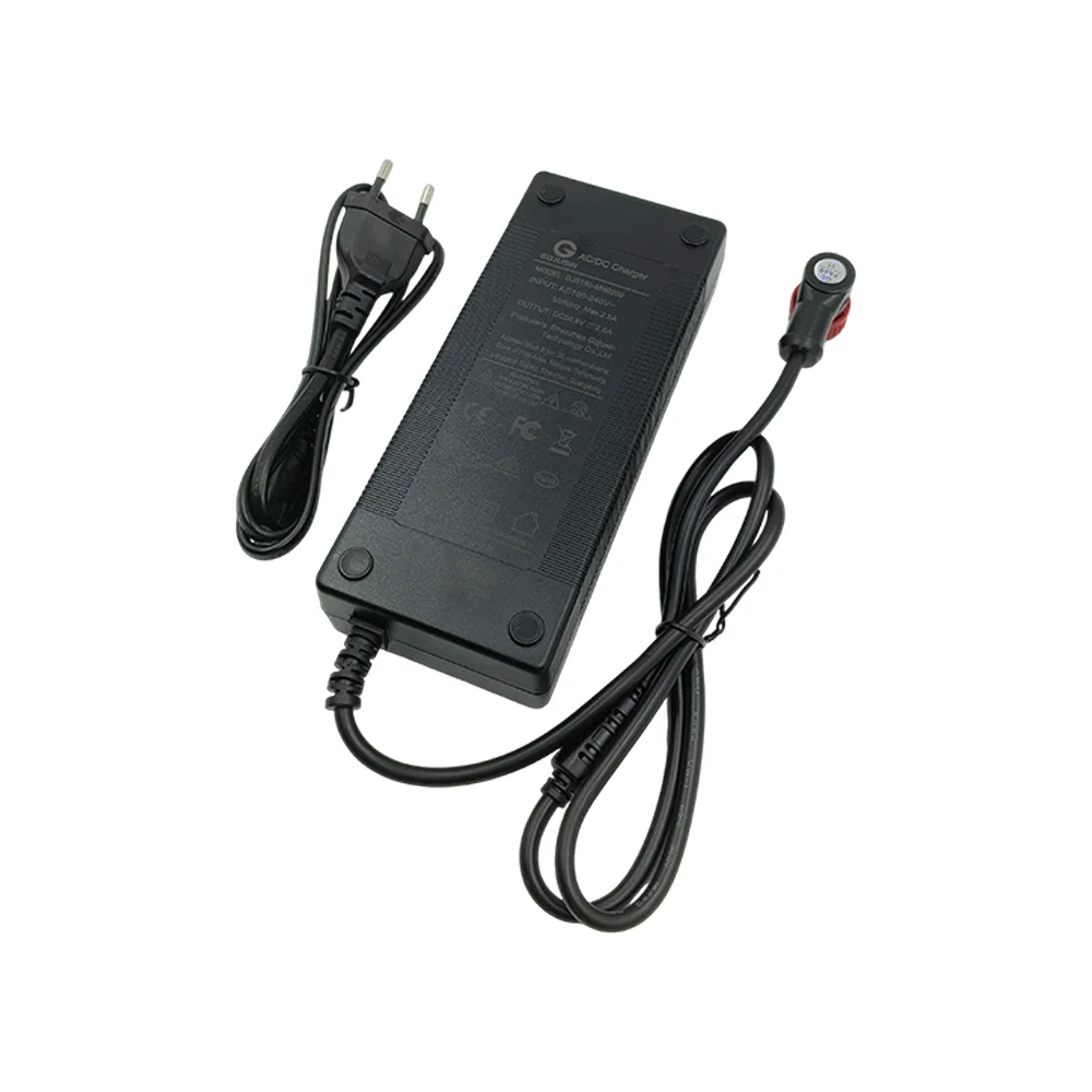 58.8V 2A 3-pin Battery Charger For GOJUSIN Fit For KUGOO F3 PRO MAX/AUSOM LEOPARD DT1 PRO / DT2 PRO / SR1 Electric Scooter