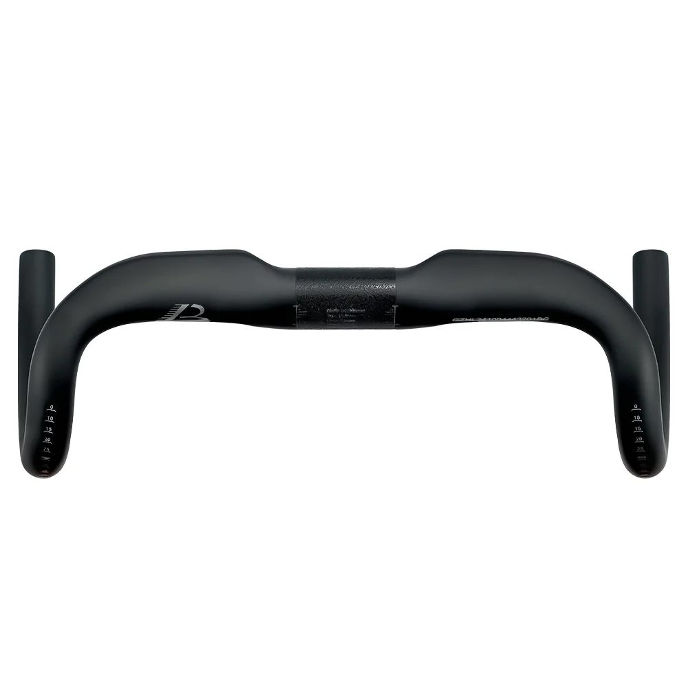 BALUGOE Carbon Fiber Ultralight Road Bicycle Handle Full Internal Wiring Handle Professional Competition Competitive Cycling