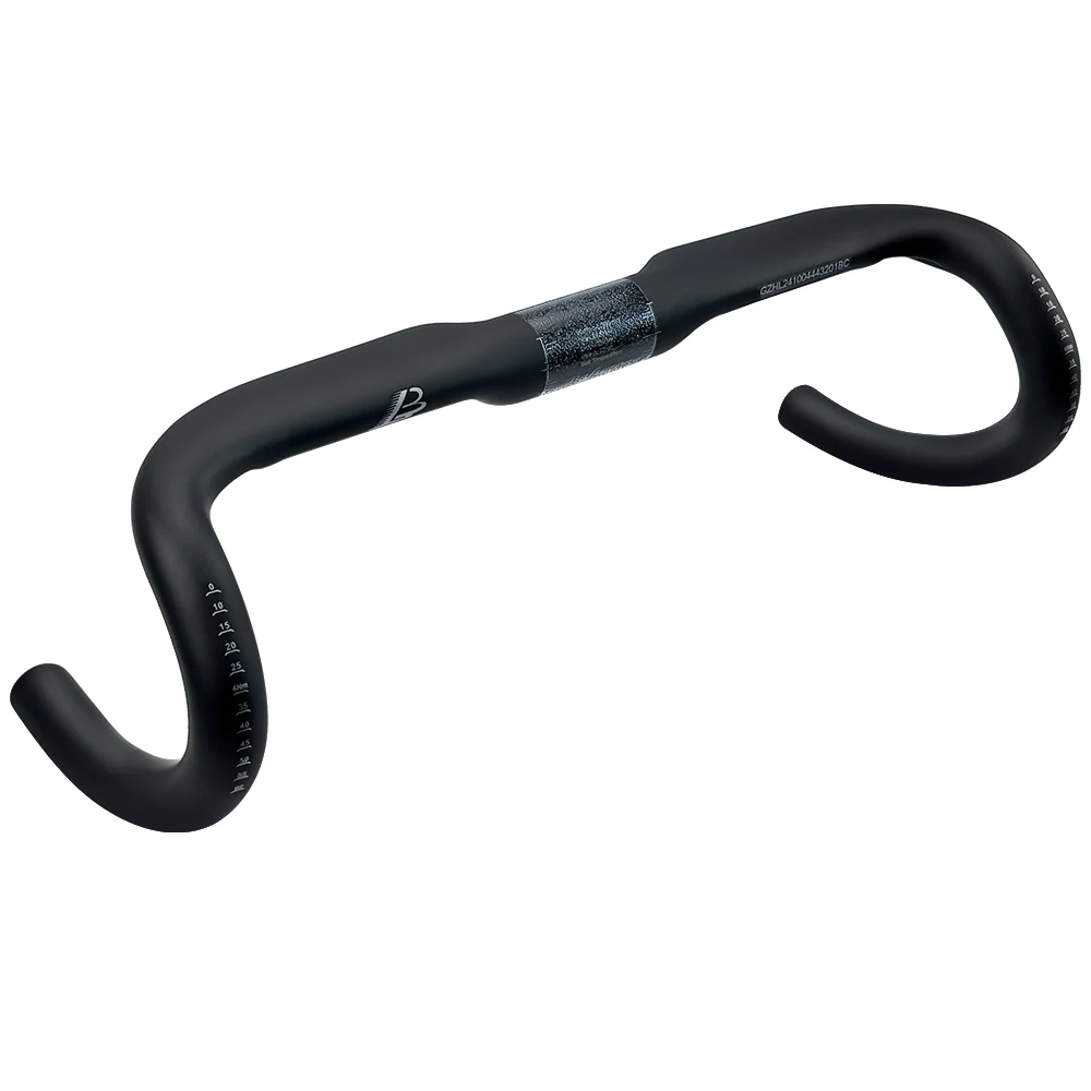 BALUGOE Carbon Fiber Ultralight Road Bicycle Handle Full Internal Wiring Handle Professional Competition Competitive Cycling