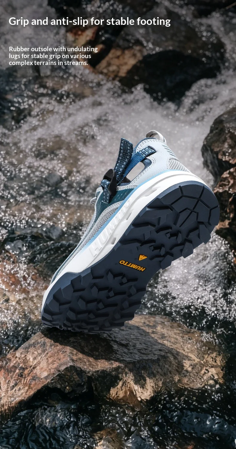 HUMTTO Breathable Sports Sneaker for Mens Summer Hiking Shoes Luxury Designer Man Outdoor Trekking Climbing Water Sneakers Men's