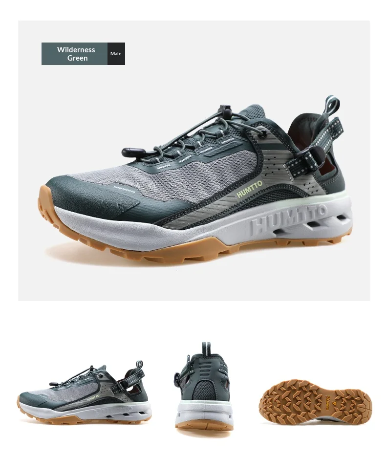 HUMTTO Breathable Sports Sneaker for Mens Summer Hiking Shoes Luxury Designer Man Outdoor Trekking Climbing Water Sneakers Men's