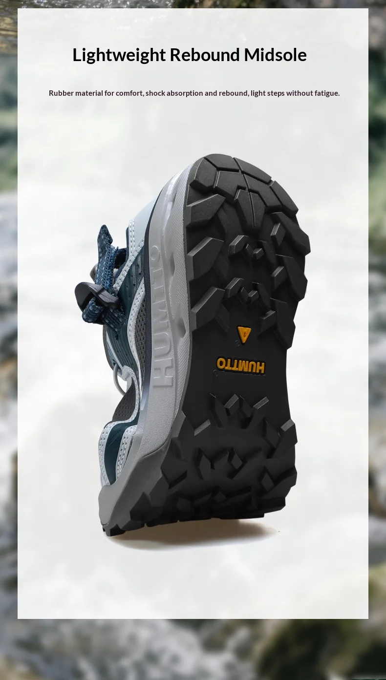 HUMTTO Breathable Sports Sneaker for Mens Summer Hiking Shoes Luxury Designer Man Outdoor Trekking Climbing Water Sneakers Men's