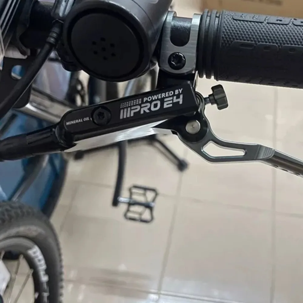 IIIPRO 4 Piston Bike Hydraulic Brake 800/1550MM Left Front Right Rear Bicycle Disc Brake MTB Road Cycling Disc Brake Bike Parts